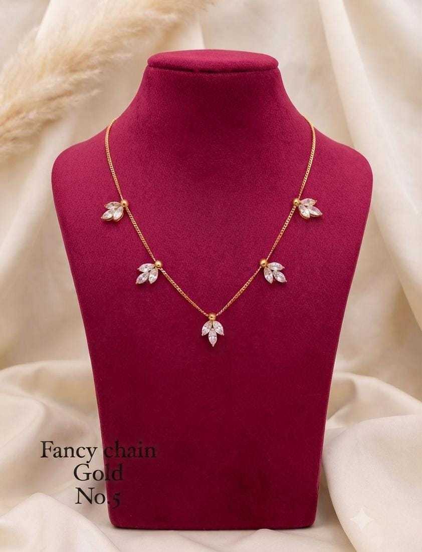 YNF Wholesale AD Diamond Fashion Necklace  | Surat Manufacturer
