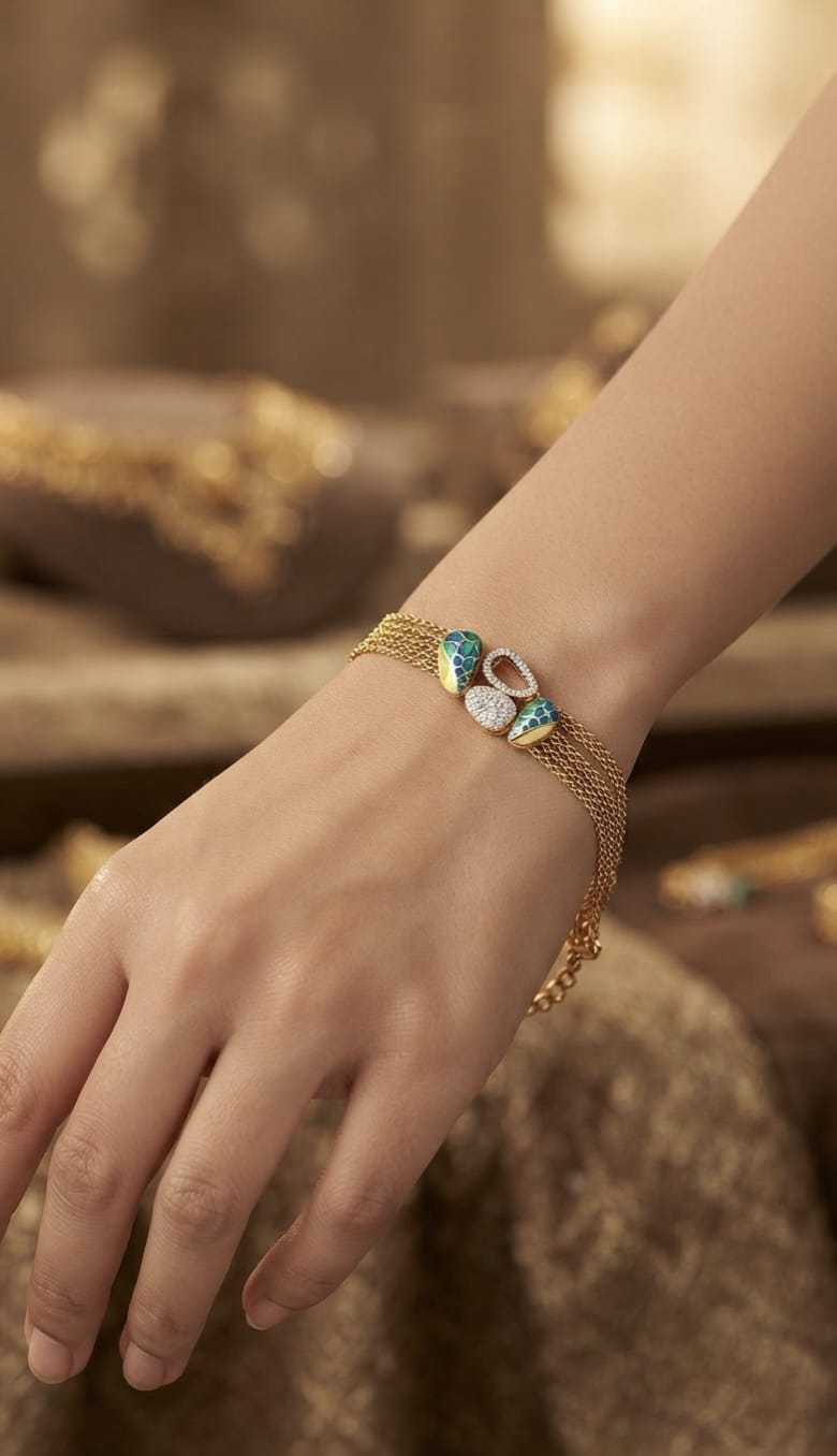 YNF Wholesale Brass Brass Gold Bracelets  | Surat Manufacturer