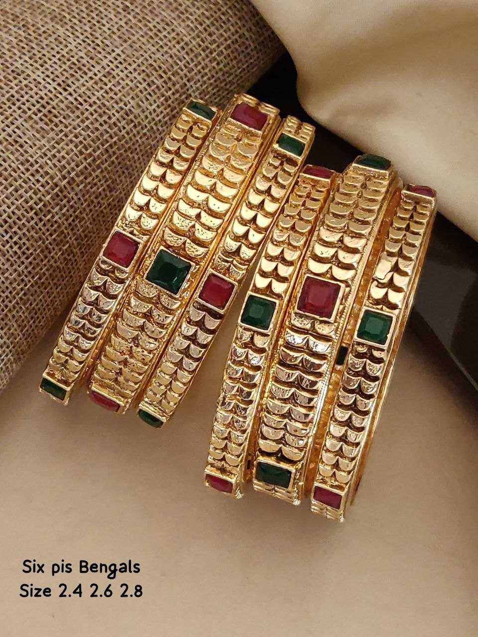 YNF Wholesale Brass Designer Bangles  | Surat Manufacturer