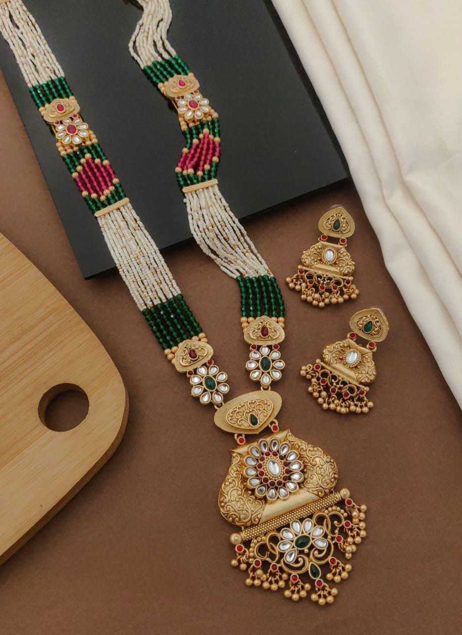 YNF Wholesale Brass Fancy Mala Necklaces  | Surat Manufacturer