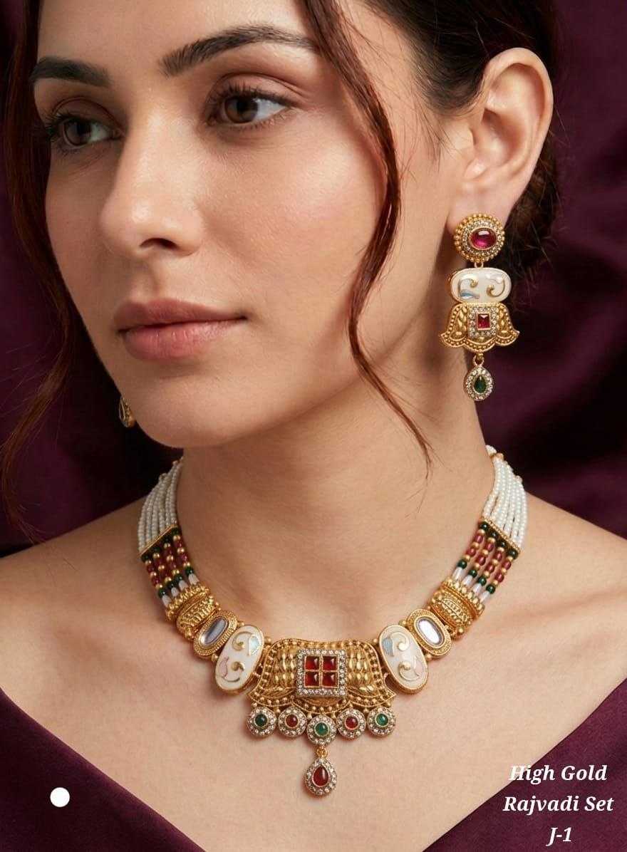 YNF Wholesale Brass Fancy Mala Necklaces  | Surat Manufacturer