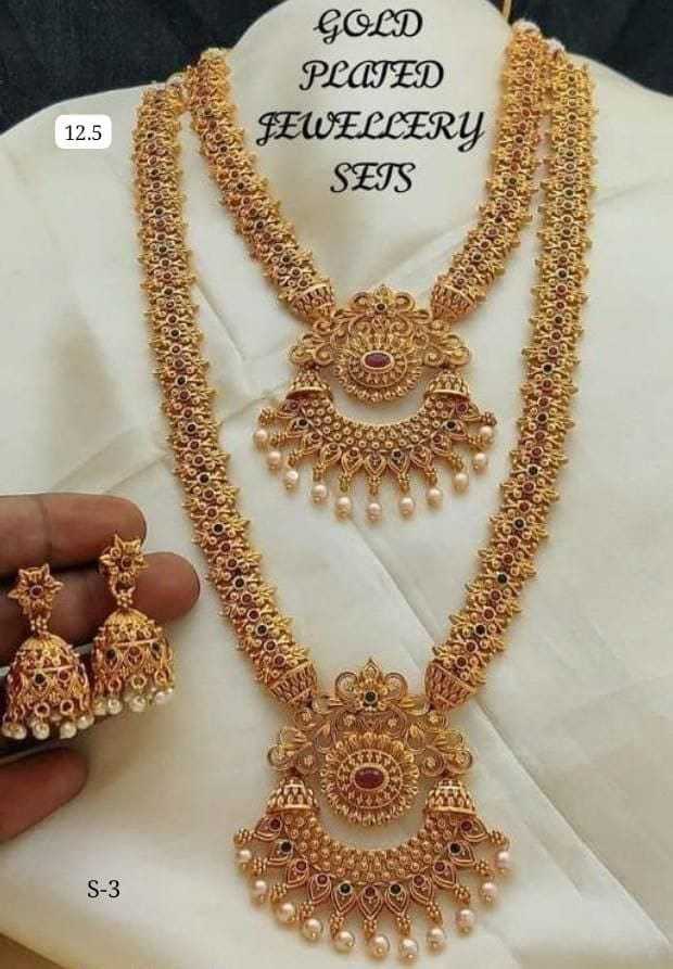 YNF Wholesale Brass Fancy Mala Necklaces  | Surat Manufacturer