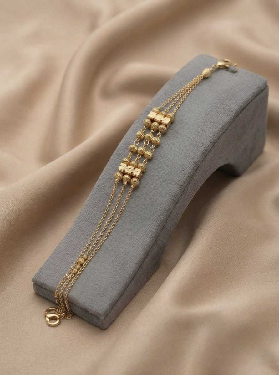 YNF Wholesale Brass Golden Bracelet  | Surat Manufacturer