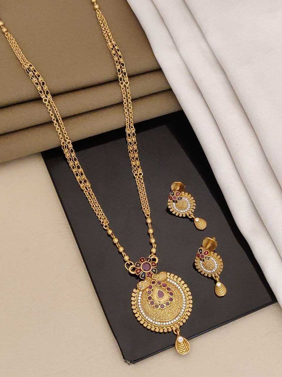 YNF Wholesale Brass Necklaces Set  | Surat Manufacturer