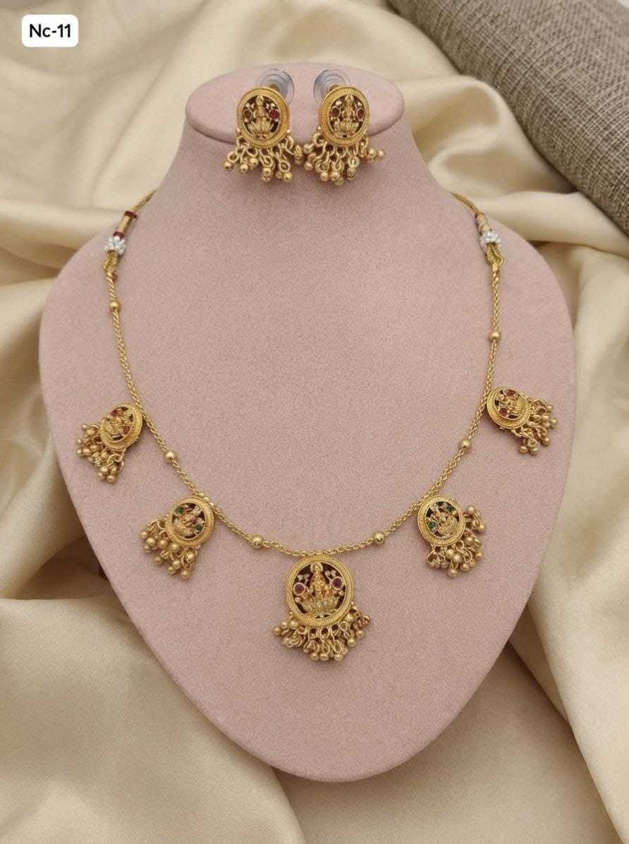 YNF Wholesale Brass Necklaces Set  | Surat Manufacturer