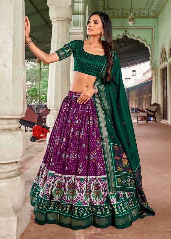YNF Wholesale Tussar Silk Designer Lehenga  | Surat Manufacturer