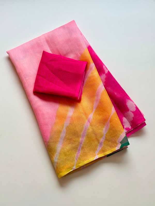 YNF Wholesale Fancy Bandhani Bandhej Sarees  | Surat Manufacturer