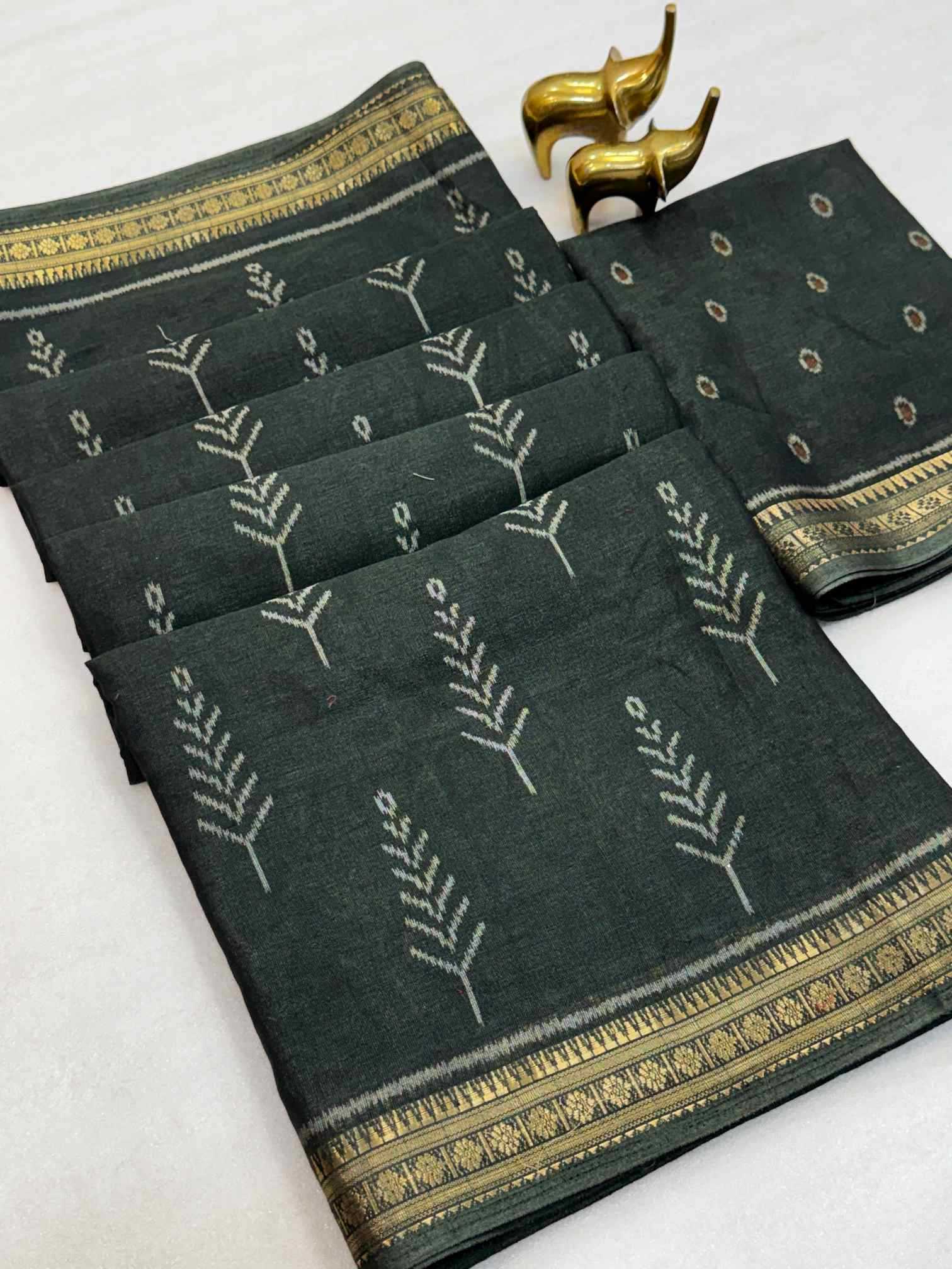 YNF Wholesale Cotton Printed Sarees  | Surat Manufacturer