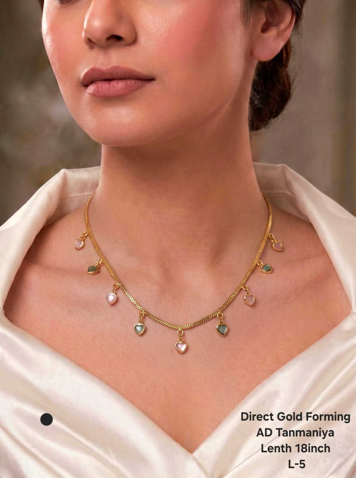 YNF Wholesale Brass Antique Necklaces Set  | Surat Manufacturer