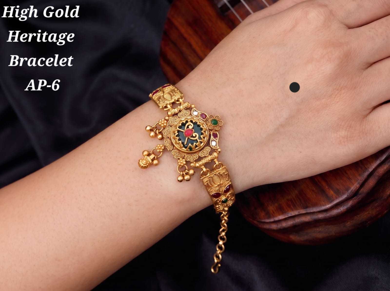 YNF Wholesale Brass Brass Gold Bracelets  | Surat Manufacturer