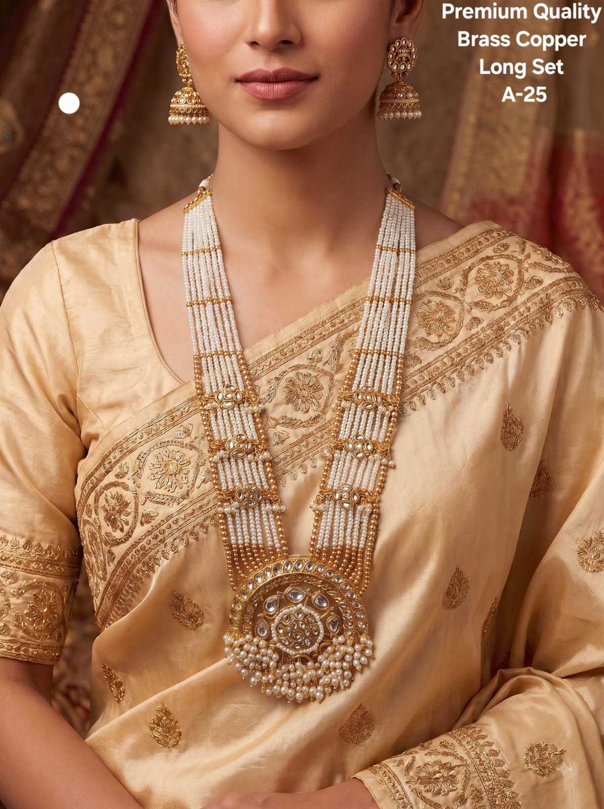 YNF Wholesale Brass Fancy Mala Necklaces  | Surat Manufacturer
