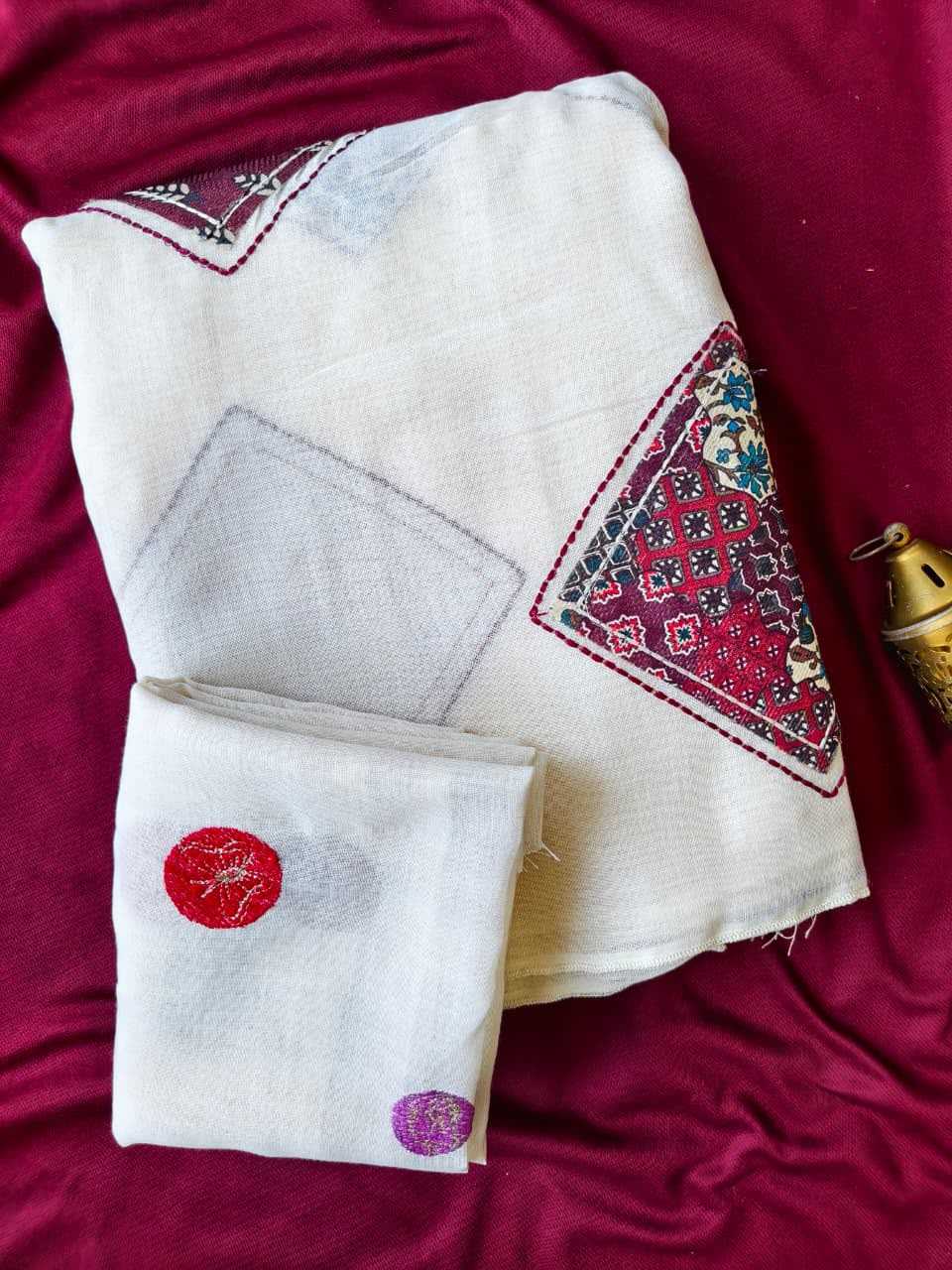 YNF Wholesale Linen White Sarees  | Surat Manufacturer