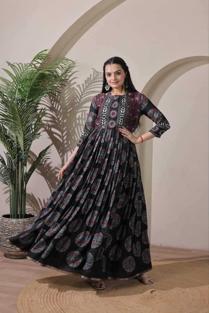 YNF Wholesale Silk Party Gowns  | Surat Manufacturer