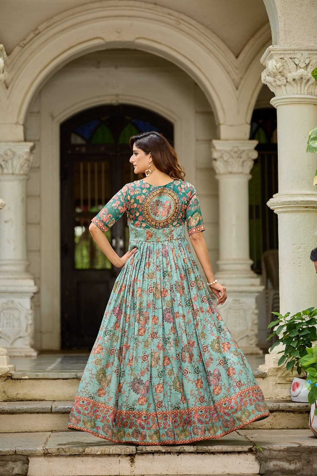 YNF Wholesale Silk Party Gowns  | Surat Manufacturer