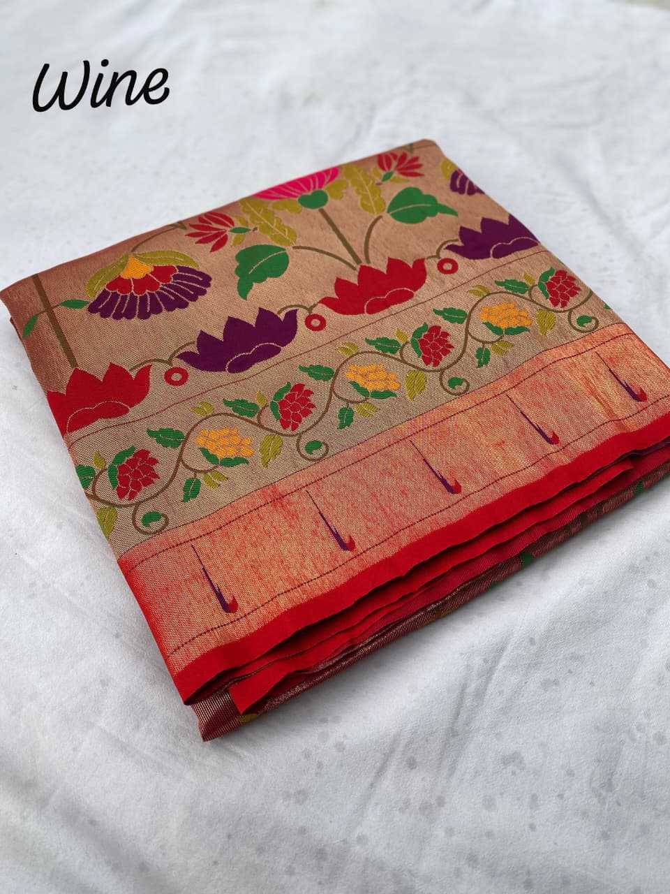 YNF Wholesale Paithani Silk Paithani Sarees  | Surat Manufacturer