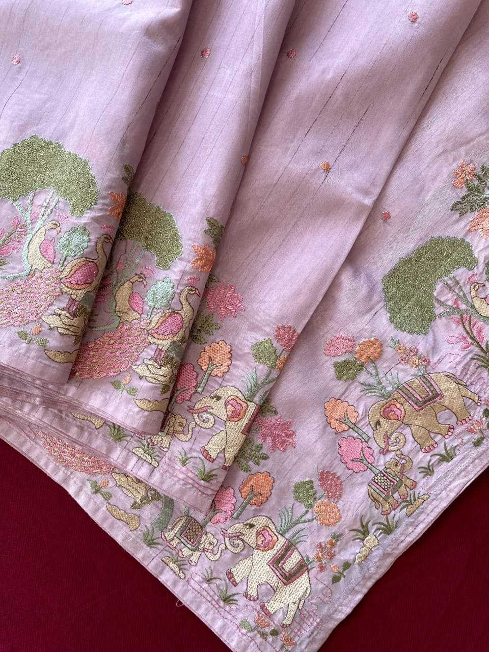 YNF Wholesale Tussar Silk Designer Sarees  | Surat Manufacturer