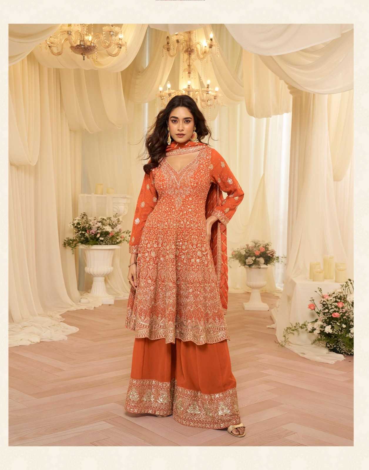 YNF Wholesale Georgette Embroidery Suits  | Surat Manufacturer