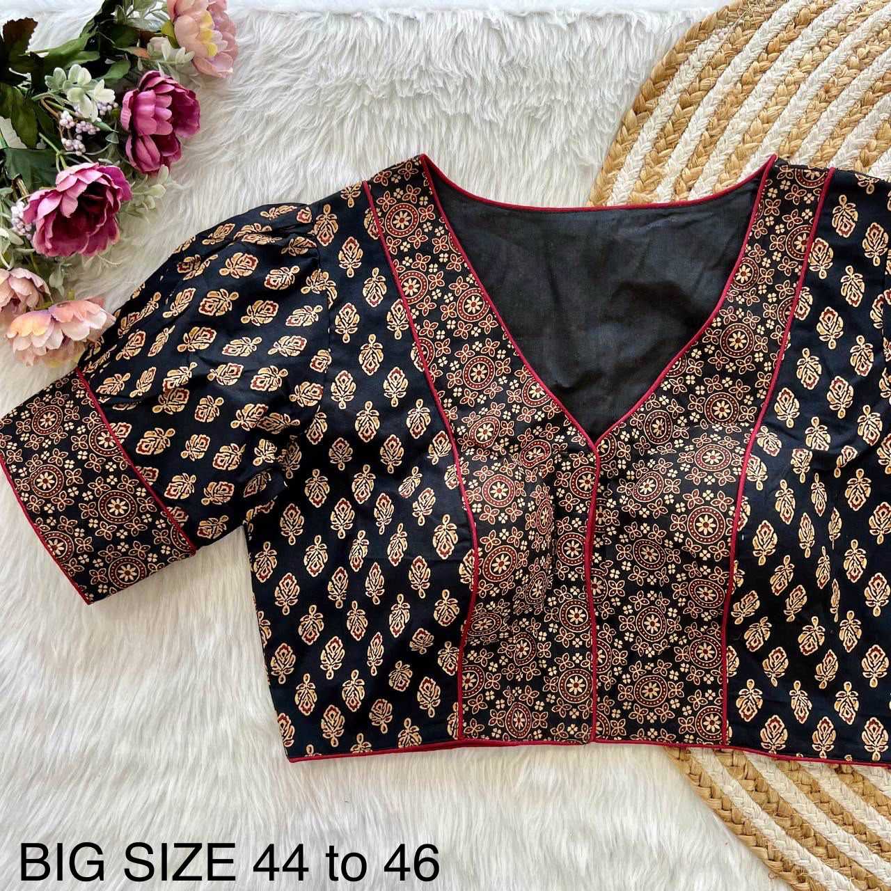 YNF Wholesale Pure Cotton Printed Blouse  | Surat Manufacturer