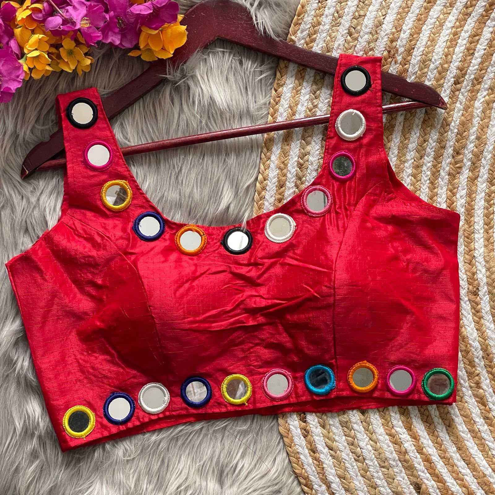 YNF Wholesale Heavy Silk Sleeveless Blouse  | Surat Manufacturer