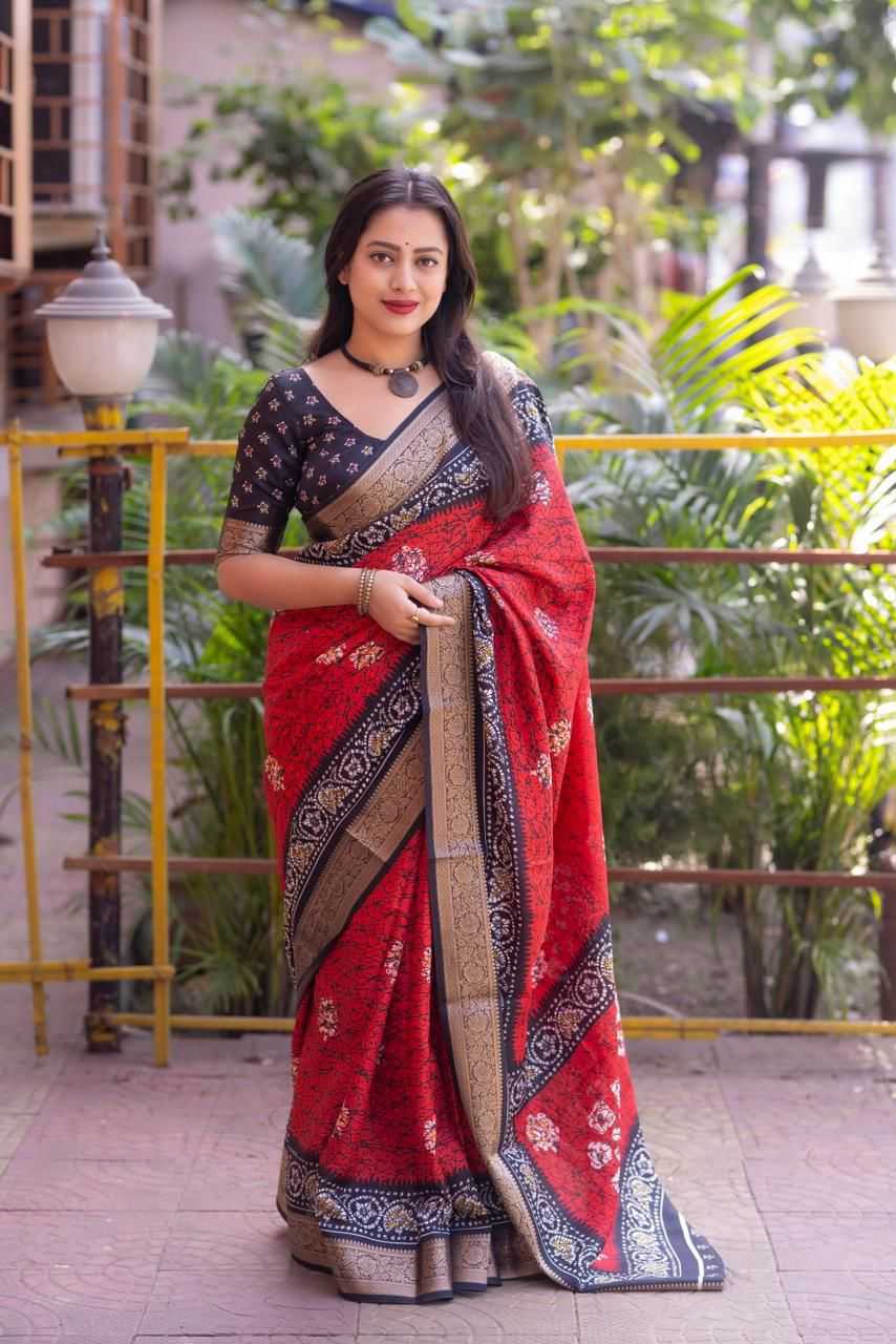 YNF Wholesale Soft Cotton Printed Sarees  | Surat Manufacturer
