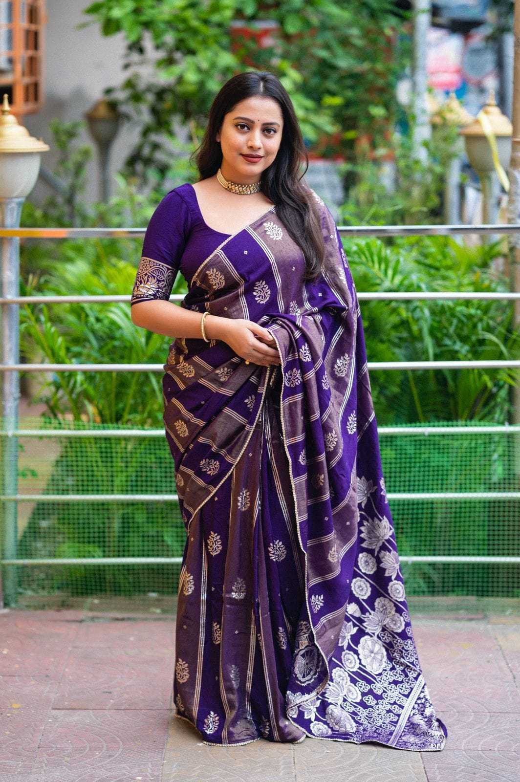 YNF Wholesale Chanderi Silk Chanderi Sarees  | Surat Manufacturer