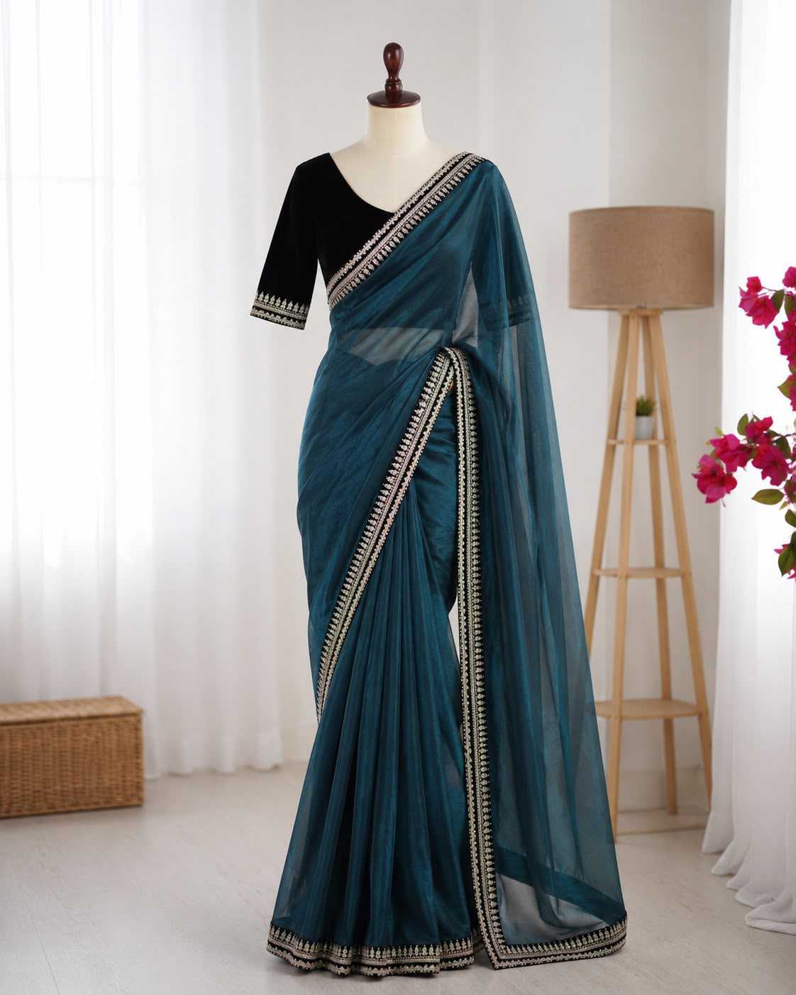 YNF Wholesale Soft Net Party Wear Sarees  | Surat Manufacturer