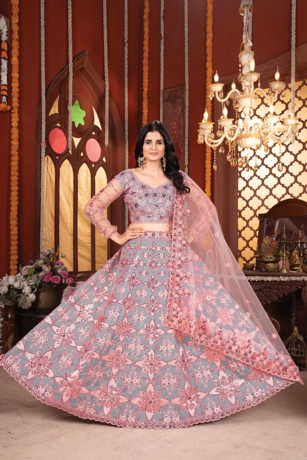 YNF Wholesale Premium Silk Silk Lehenga  | Surat Manufacturer