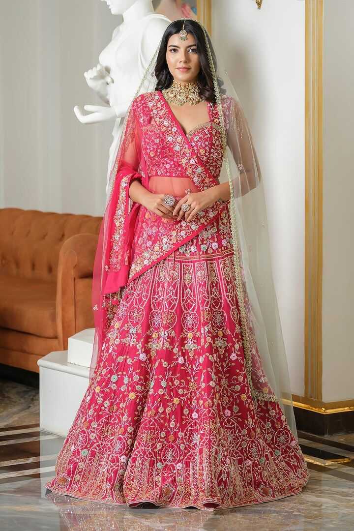 YNF Wholesale Satin Silk Silk Lehenga  | Surat Manufacturer