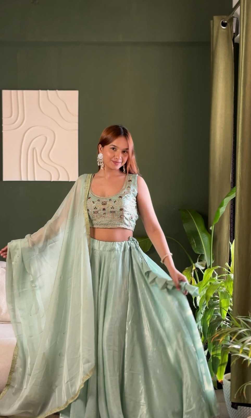 YNF Wholesale Crunchi Designer Lehenga  | Surat Manufacturer