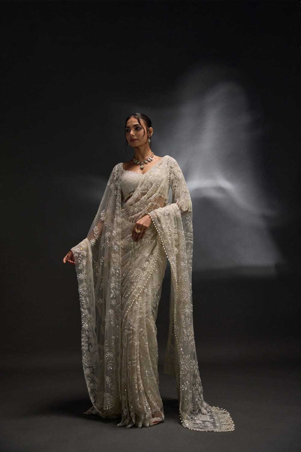 YNF Wholesale Net Sequence Sarees  | Surat Manufacturer