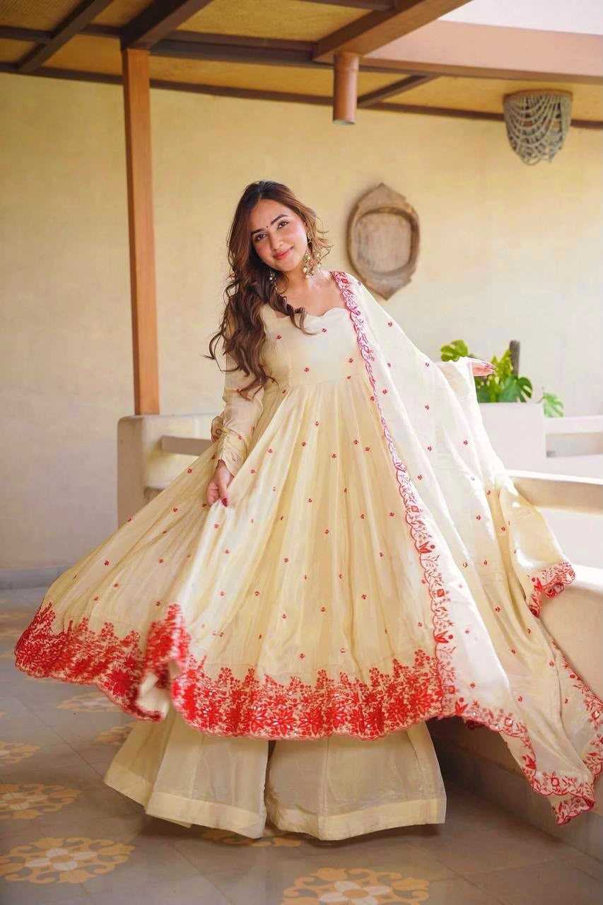 YNF Wholesale Pure Silk Sharara Salwar Suits  | Surat Manufacturer