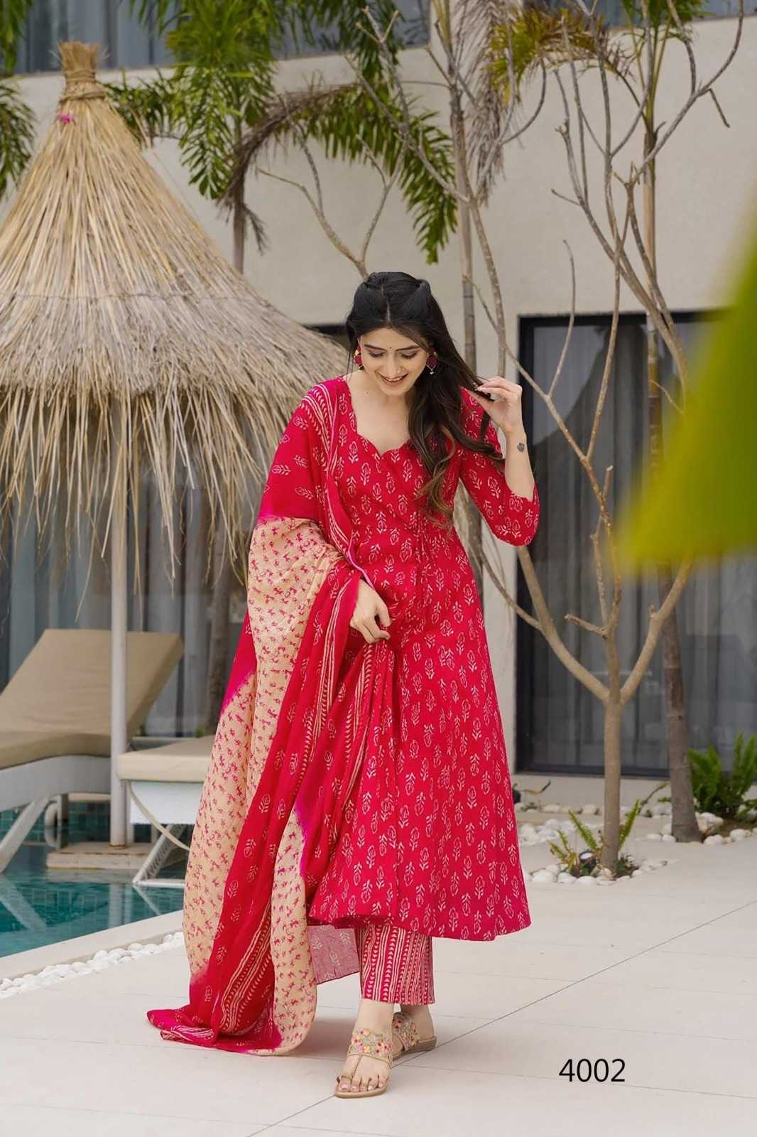 YNF Wholesale Muslin Long Kurti Suits  | Surat Manufacturer
