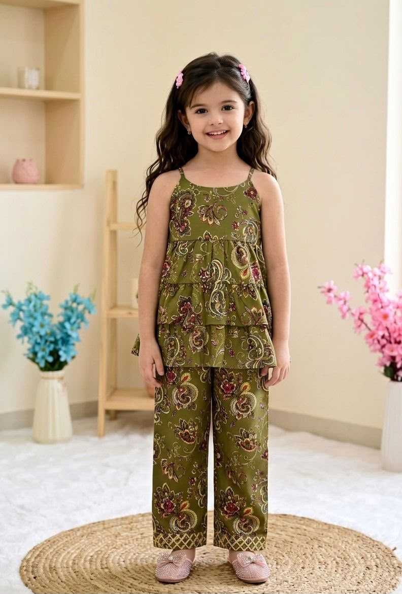 YNF Wholesale Poly Rayon Kids Suit  | Surat Manufacturer