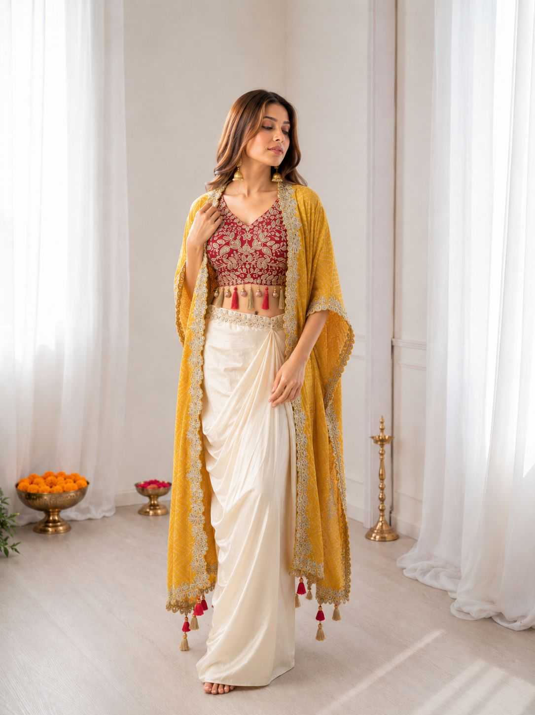 YNF Wholesale Crepe Silk Crepe Silk Saree  | Surat Manufacturer