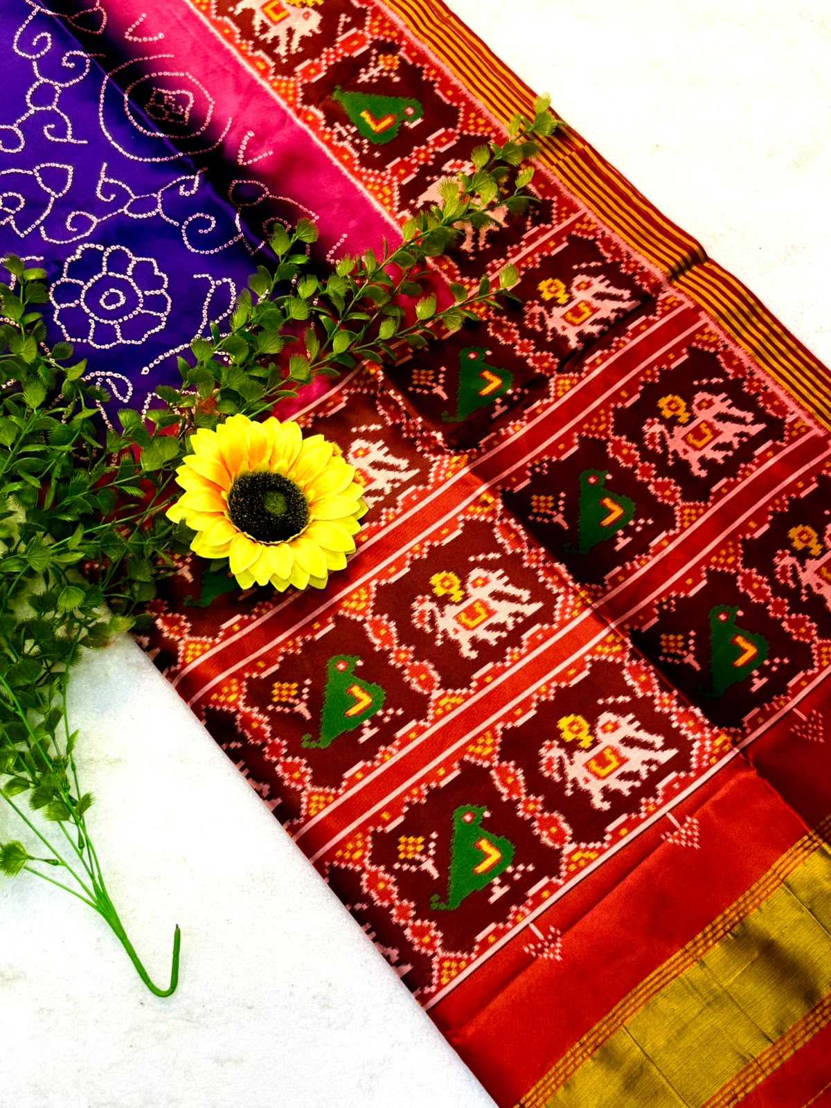 YNF Wholesale Handloom Silk Handloom Sarees  | Surat Manufacturer