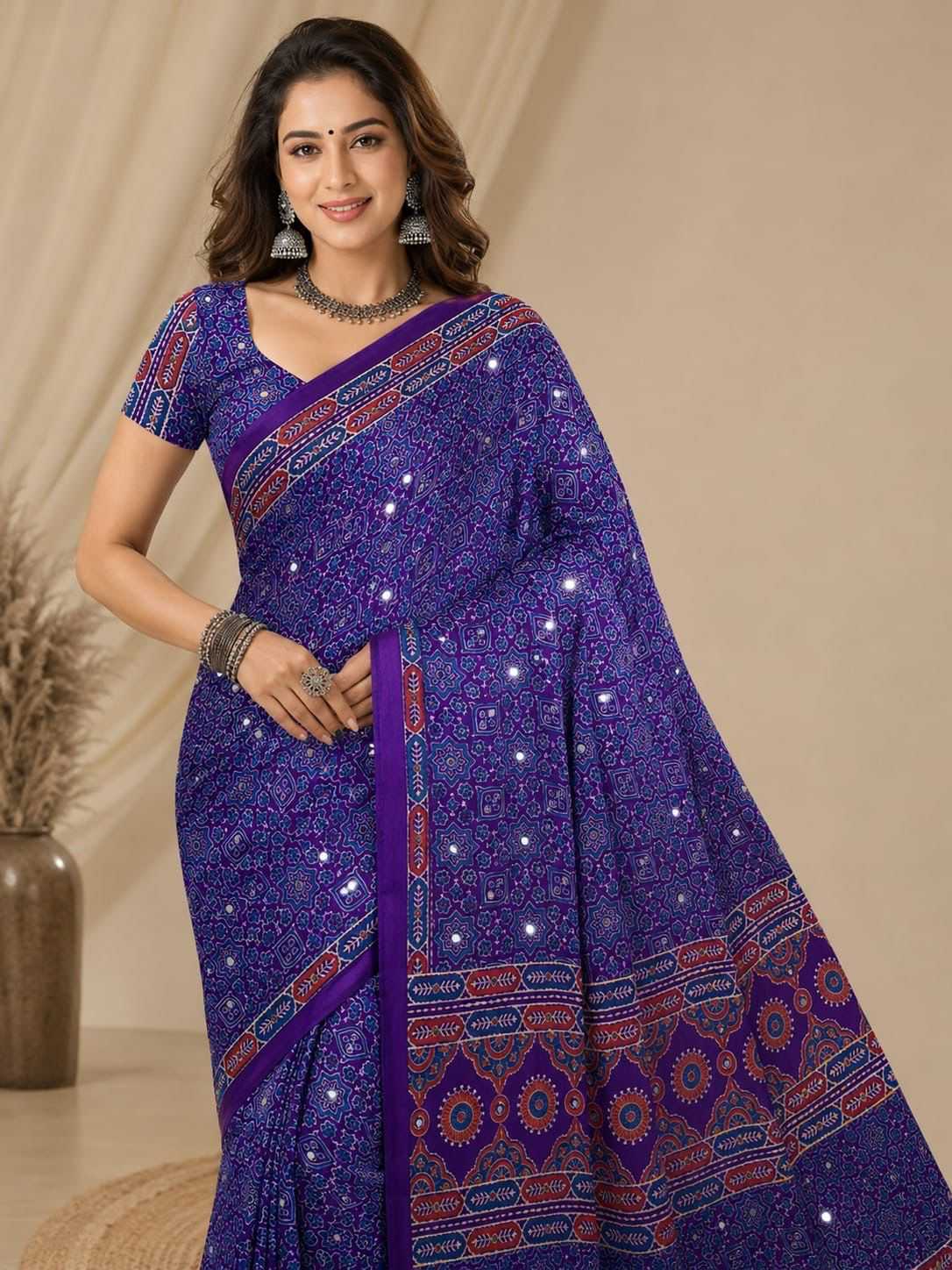 YNF Wholesale Japan Sartin Designer Sarees  | Surat Manufacturer