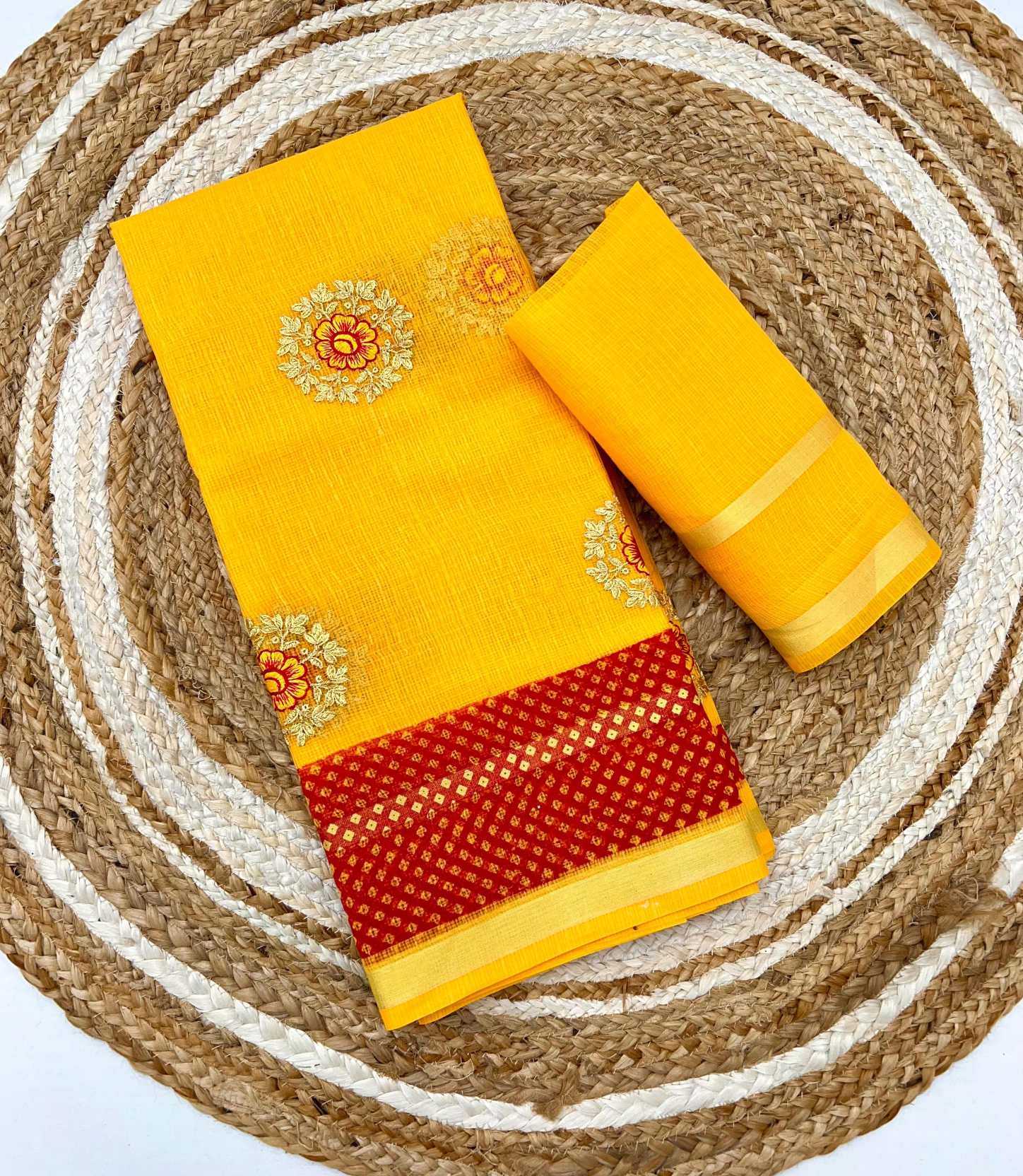 YNF Wholesale Soft Kota Hand Work Sarees  | Surat Manufacturer
