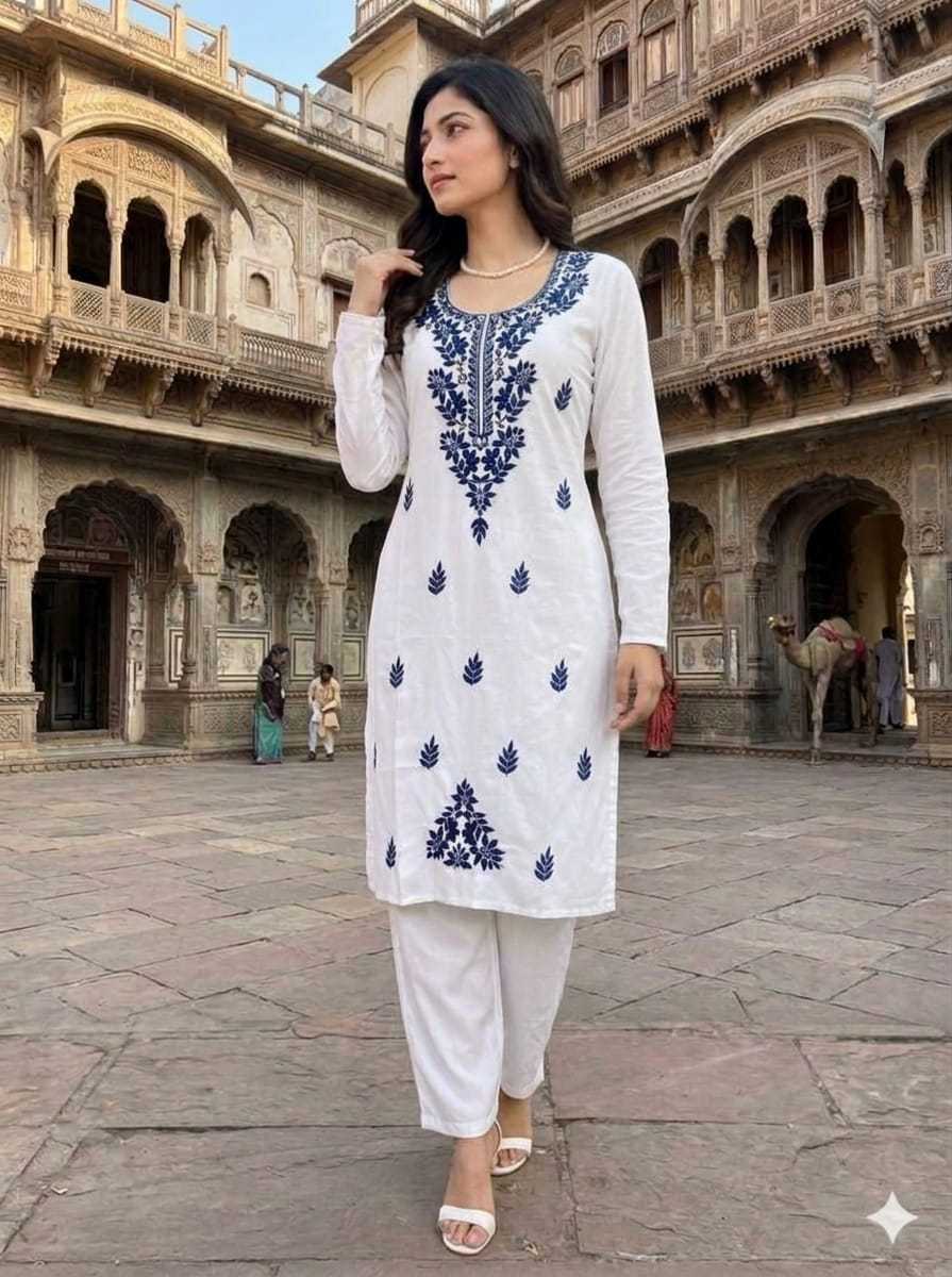 YNF Wholesale Rayon Cotton Kurtis  | Surat Manufacturer