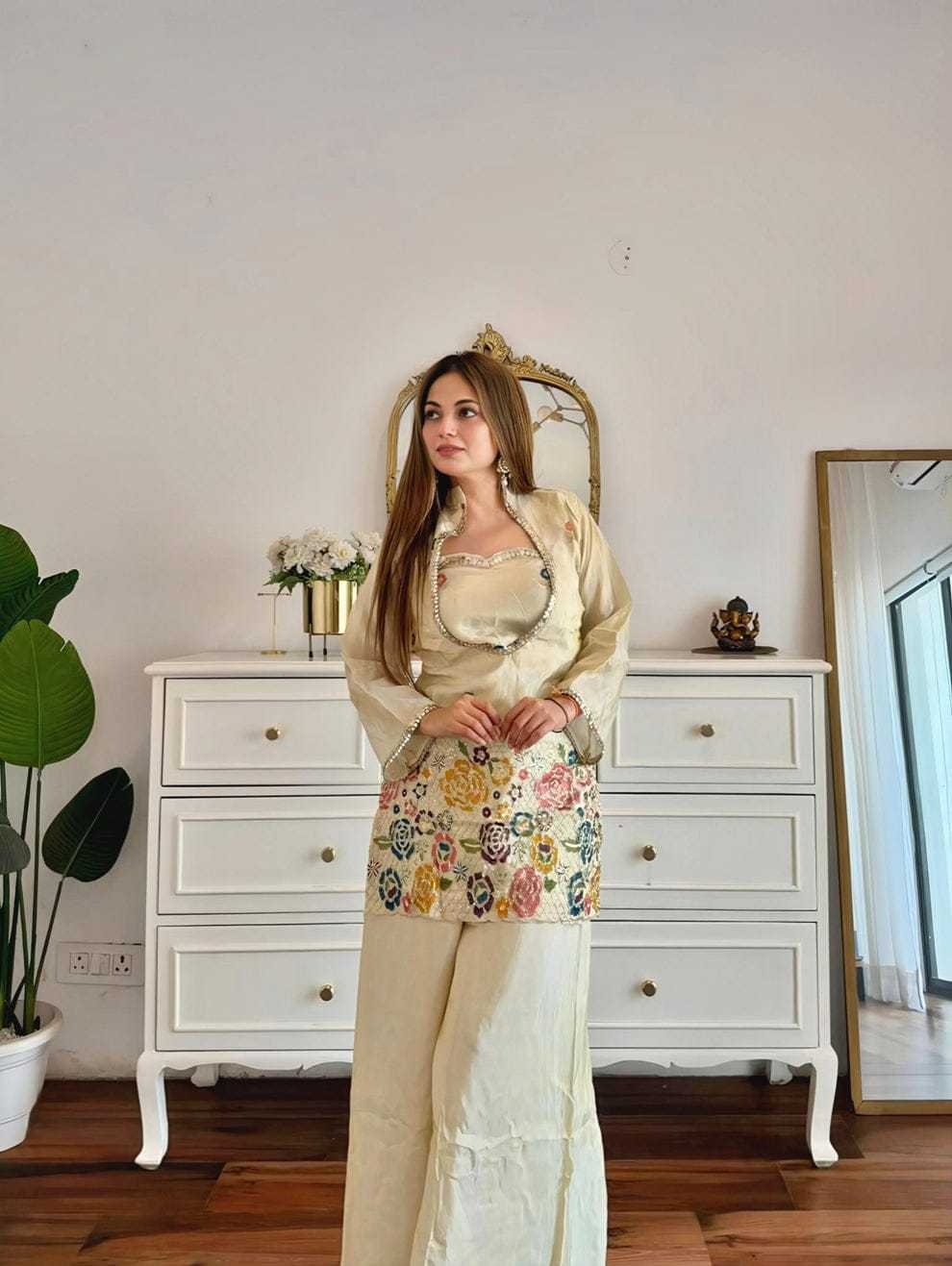 YNF Wholesale Fancy Palazzo Suit  | Surat Manufacturer