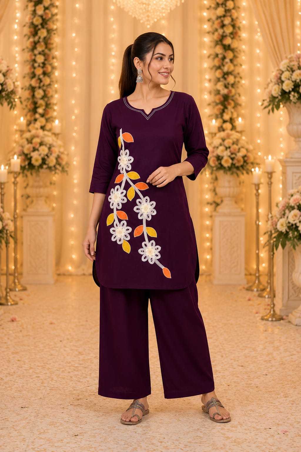 YNF Wholesale Cotton Co-ord Set KESH608 Adhya | Surat Manufacturer