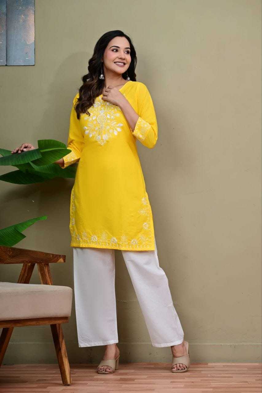YNF Wholesale Cotton Cotton Kurtis  | Surat Manufacturer