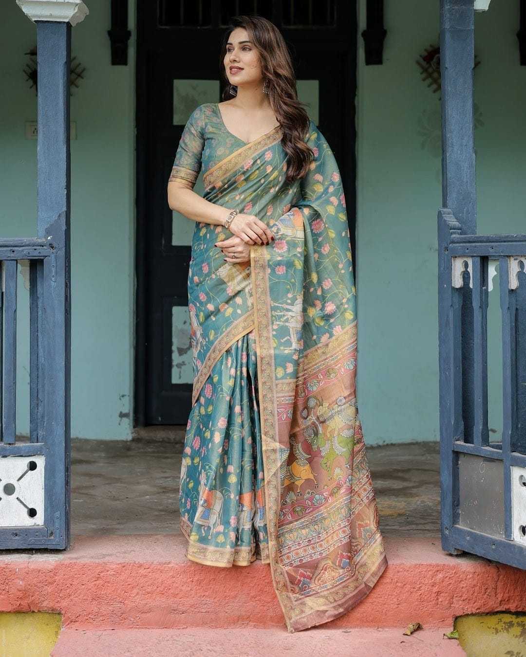 YNF Wholesale Tissue Silk Designer Silk Sarees  | Surat Manufacturer