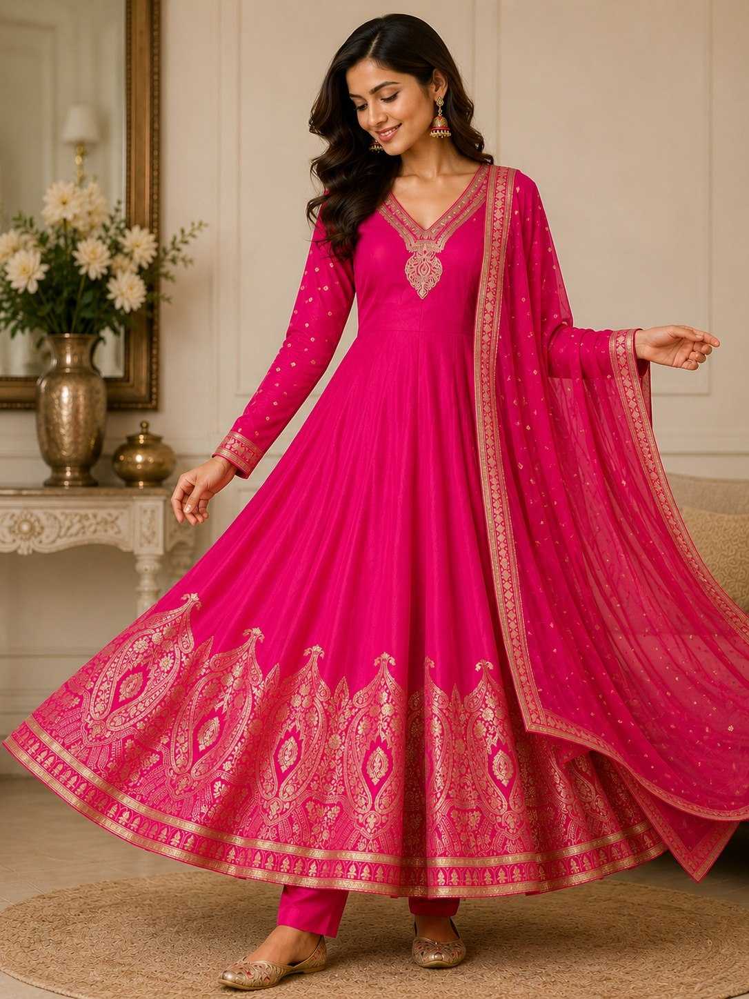 YNF Wholesale Fancy Anarkali Gown  | Surat Manufacturer