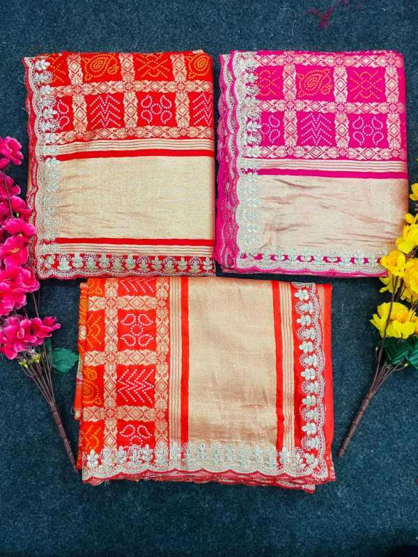 YNF Wholesale Gajji Silk Designer Sarees  | Surat Manufacturer