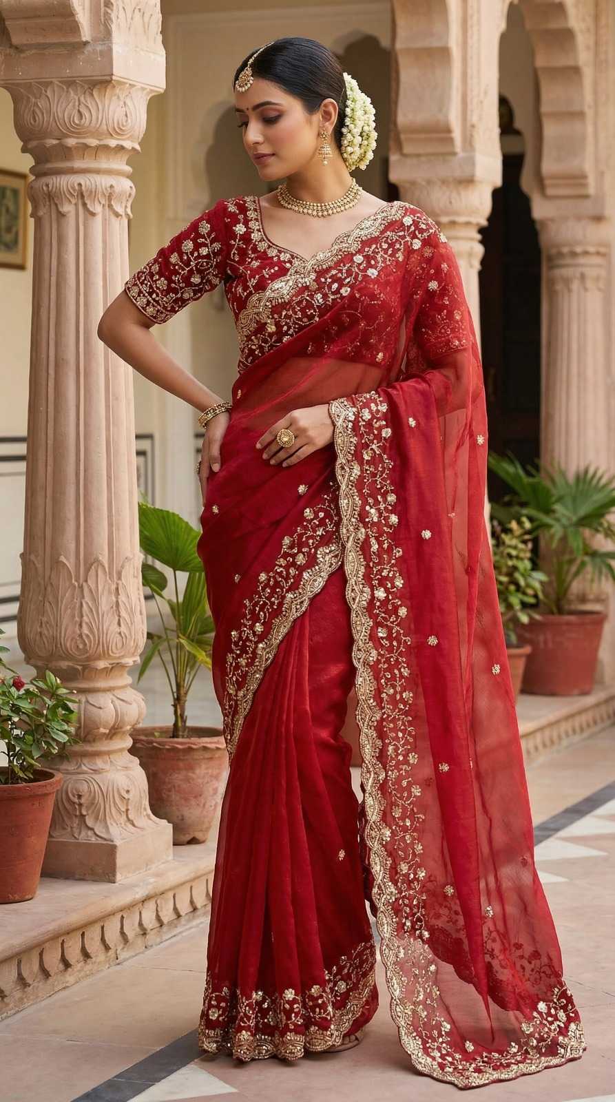 YNF Wholesale Space Silk Party Wear Silk Sarees  | Surat Manufacturer