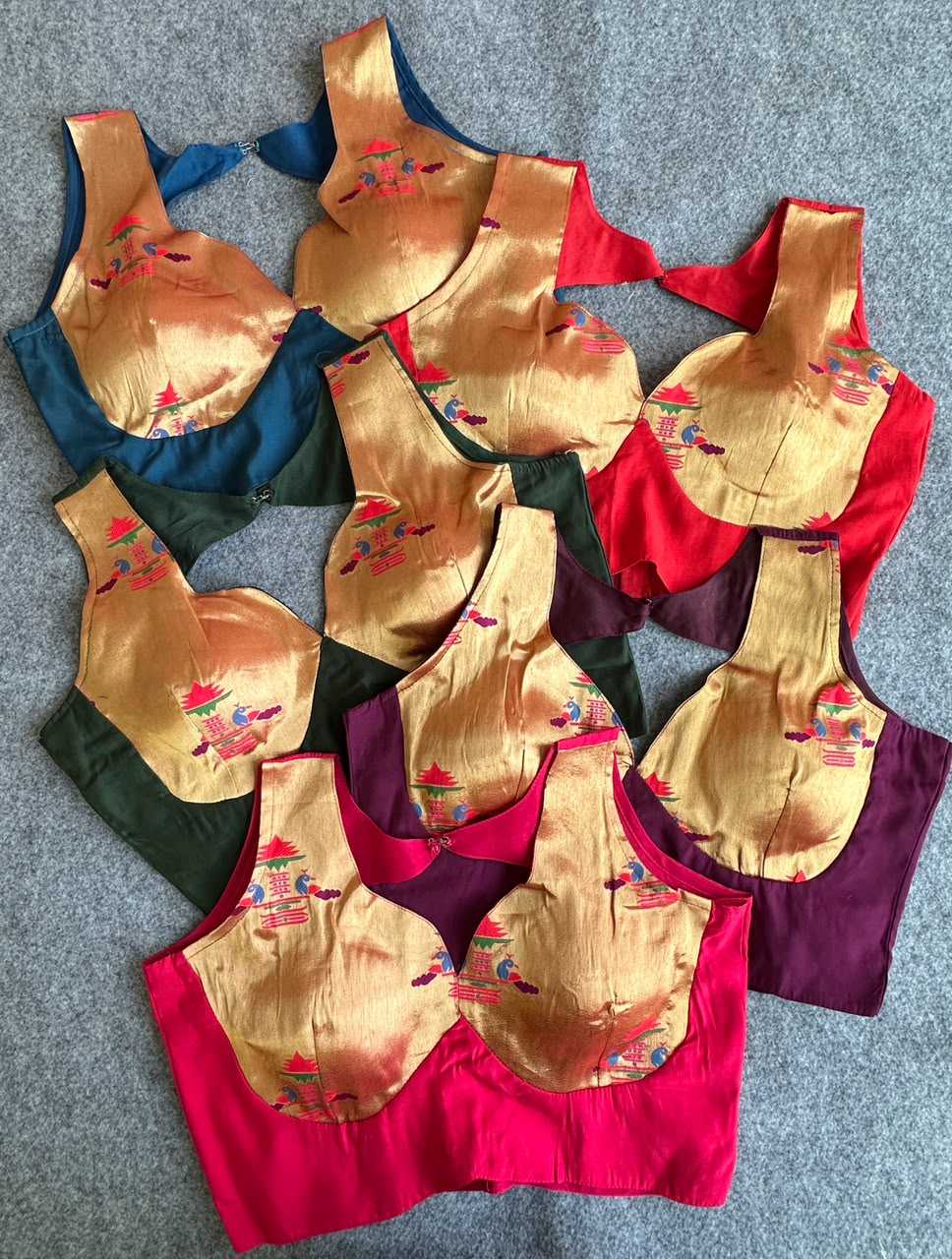 YNF Wholesale Heavy Silk Designer Blouse  | Surat Manufacturer