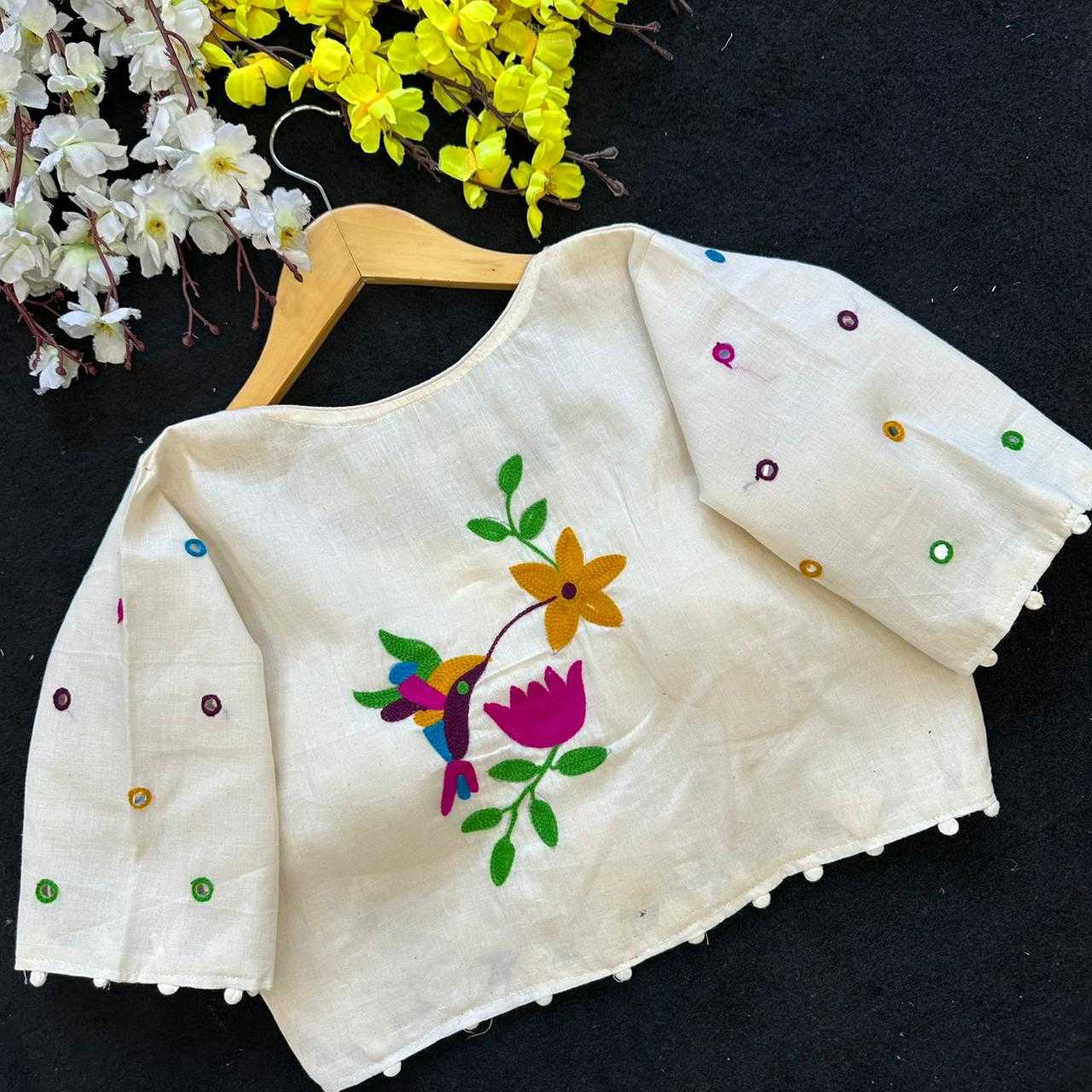 YNF Wholesale Khadi Cotton Designer Blouse  | Surat Manufacturer