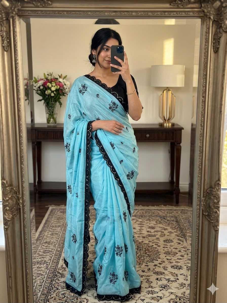 YNF Wholesale Georgette Georgette Sarees  | Surat Manufacturer