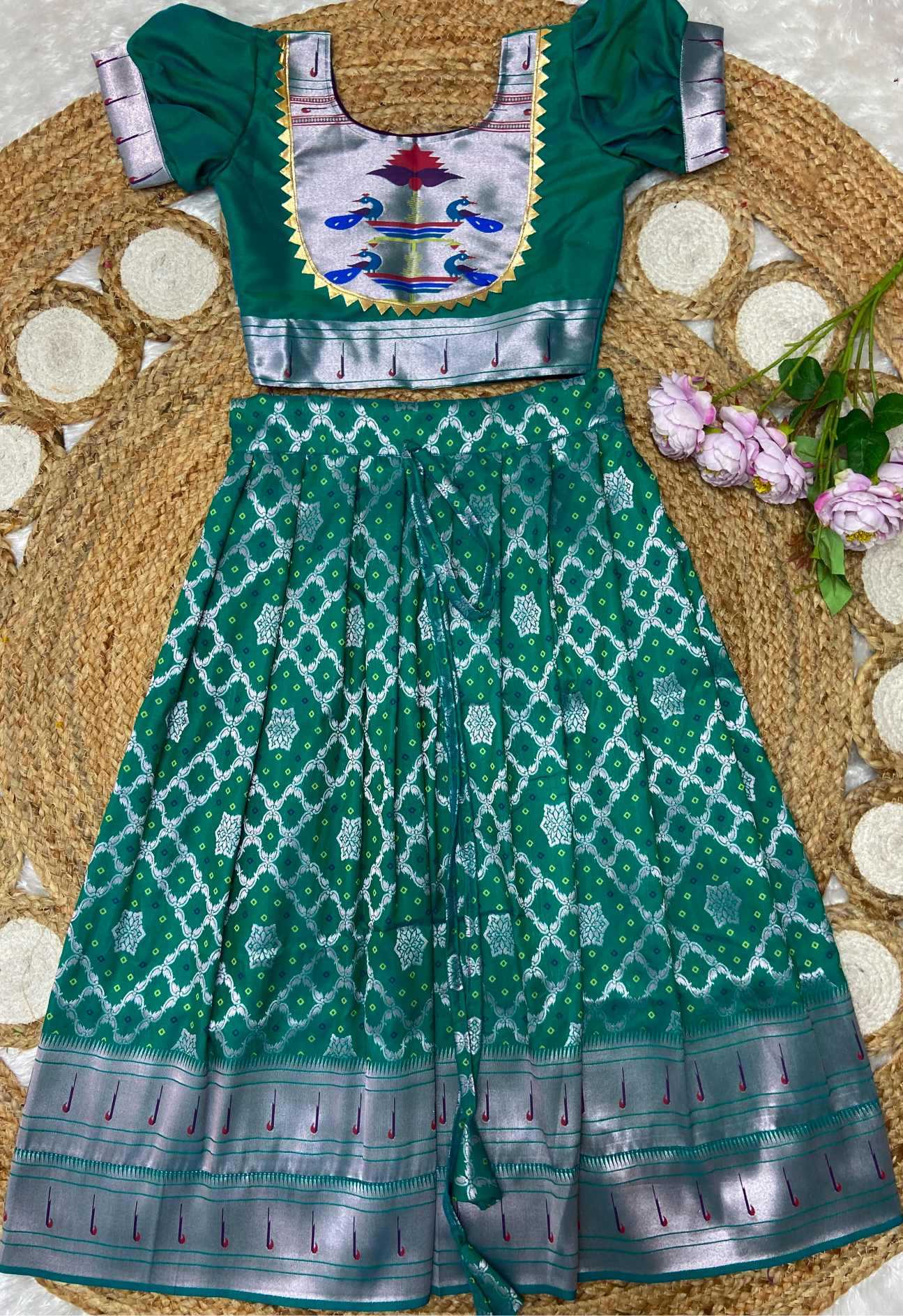 YNF Wholesale Fancy Kids Lehenga  | Surat Manufacturer