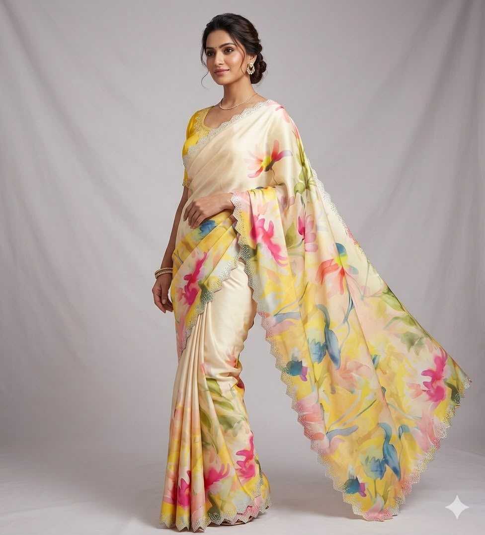 YNF Wholesale Pure Silk Brocade Sarees  | Surat Manufacturer